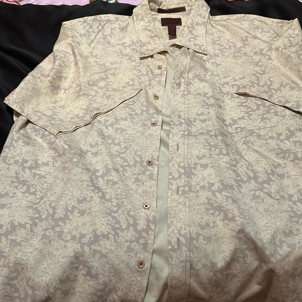 Born Men’s Xl Unique Short sleeve button down